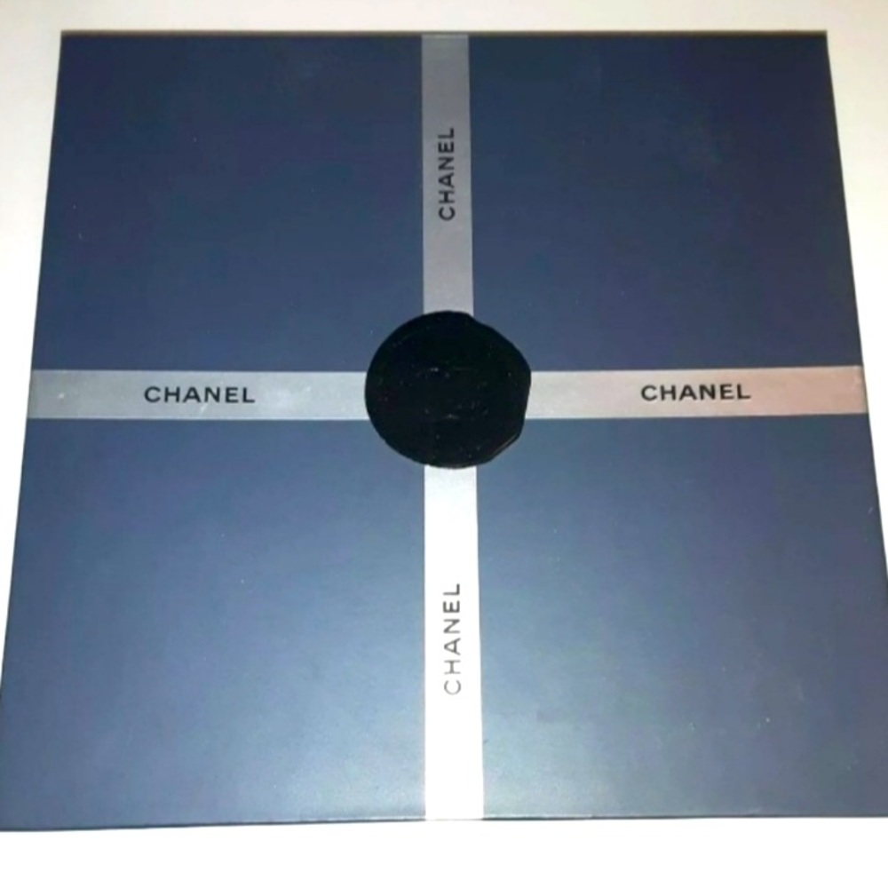 Chanel empty Storage Magnetic box 9.75”x9.75”x2.75”